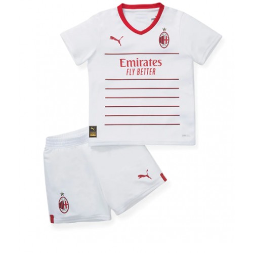 AC Milan Bortedraktsett Barn 2022-23 Kortermet (+ Korte bukser) AC Milan Bortedraktsett Barn 2022-23 Kortermet (+ Korte bukser)